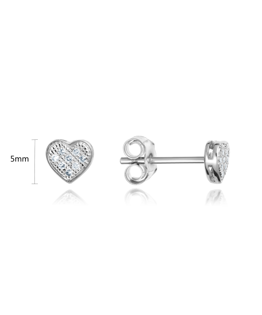 White Gold earrings with diamonds