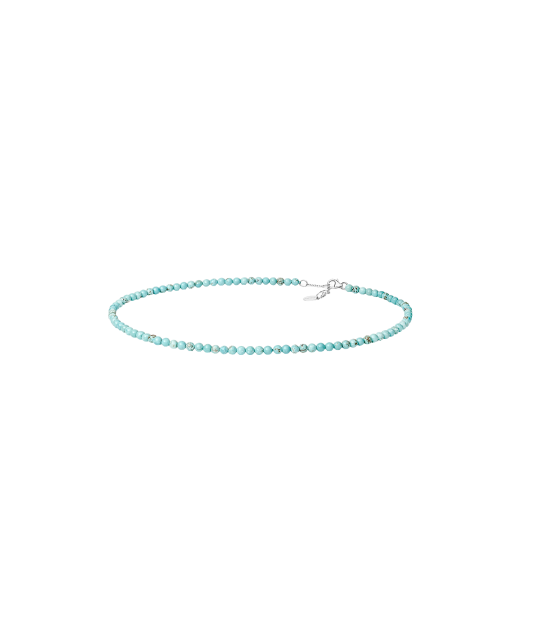 Necklace With turquoise and sterling Silver