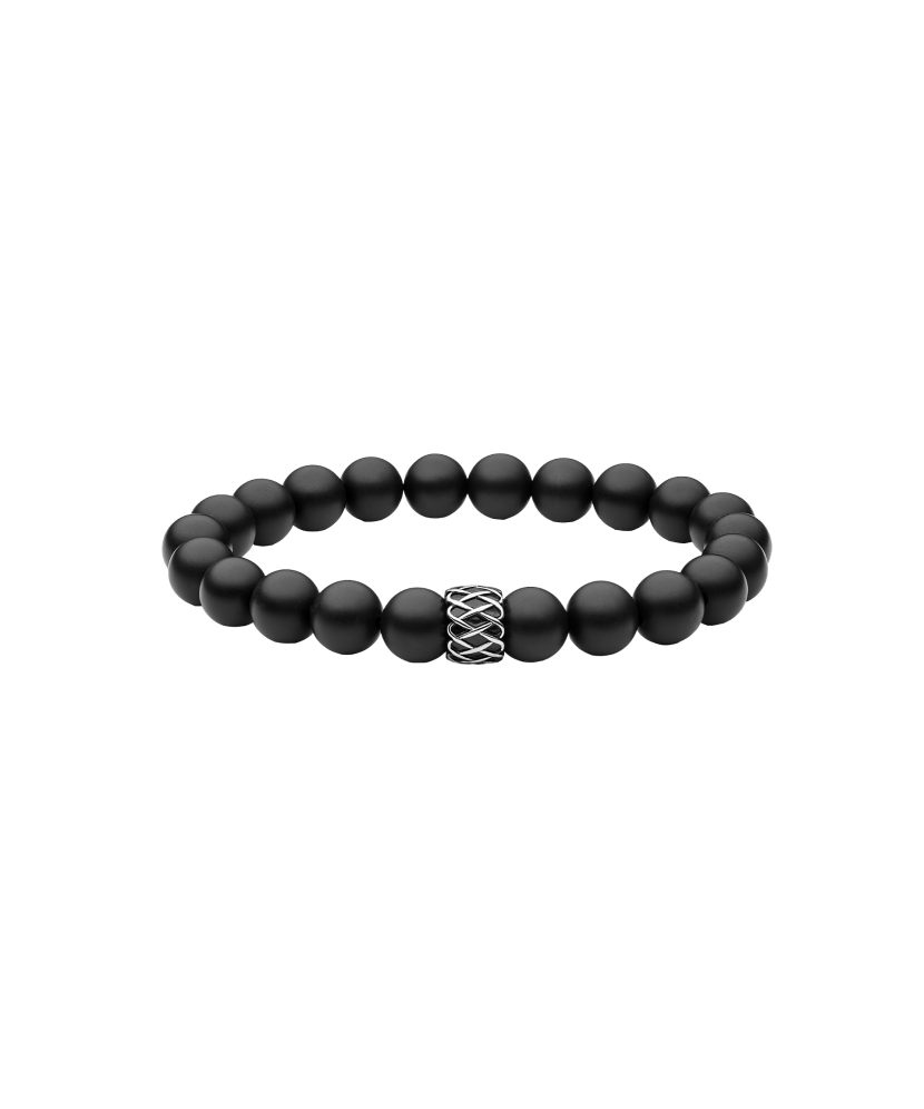 Bracelet with onyx