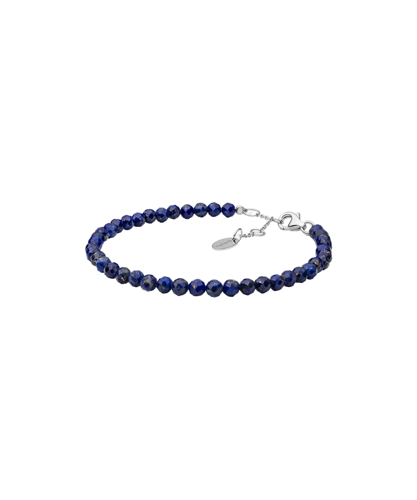 Sterling Silver bracelet with lapis lazuli