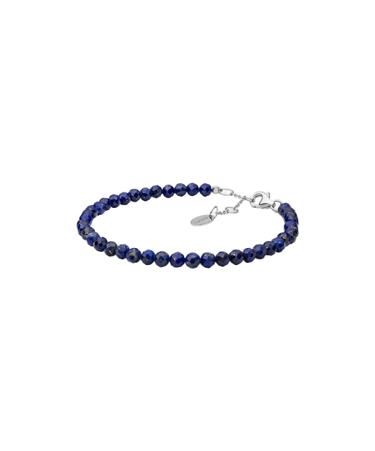 Sterling Silver bracelet with lapis lazuli