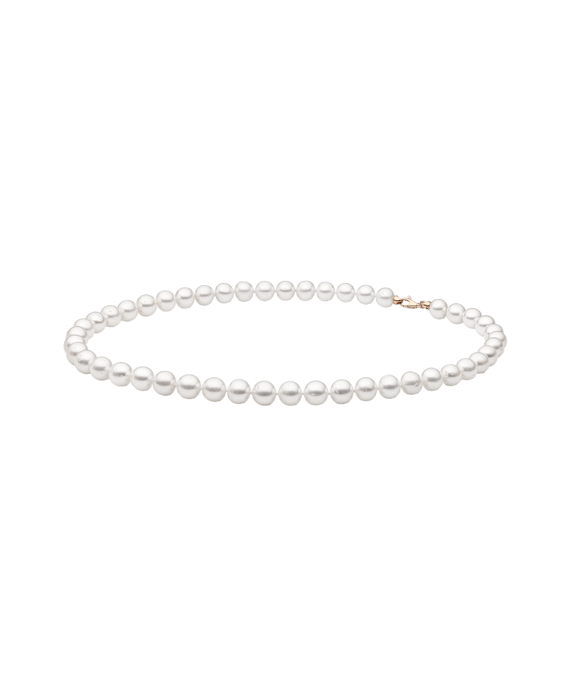 Жемчужное Колье с золотом