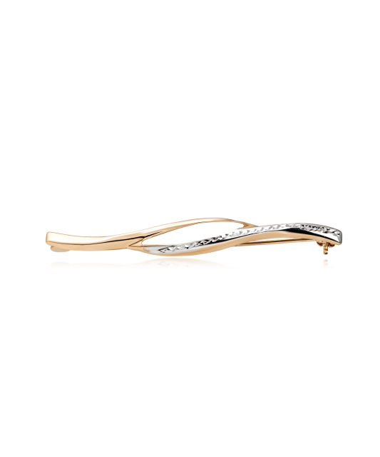 Gold brooch