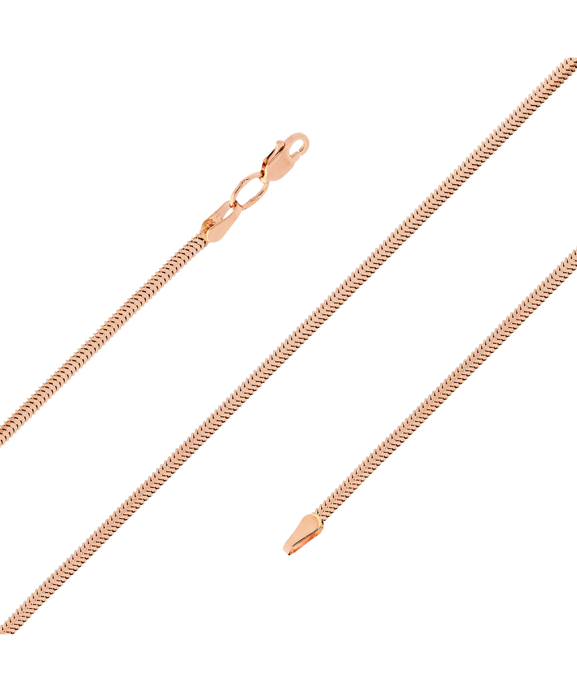 Золотой браслет "Snake" 1.1mm