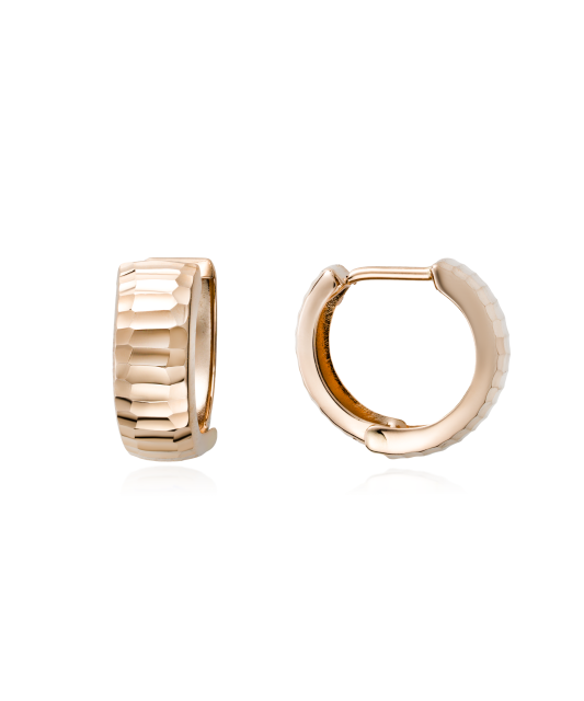 Gold earrings