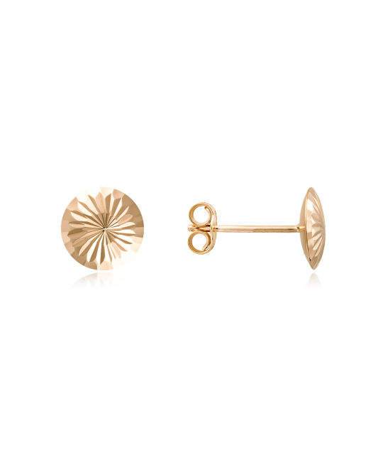 Gold earrings