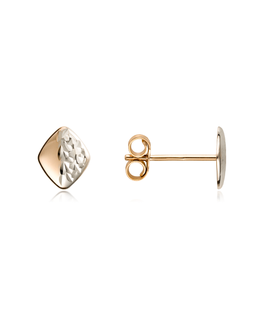 Gold earrings