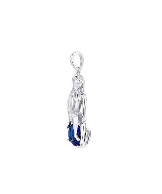 Sterling Silver pendant with zirconium "Virgo "