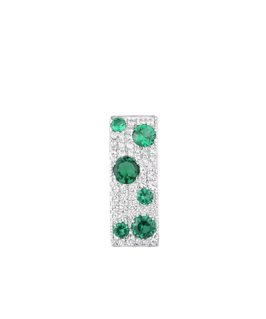 Sterling Silver pendant with spinels and zircons