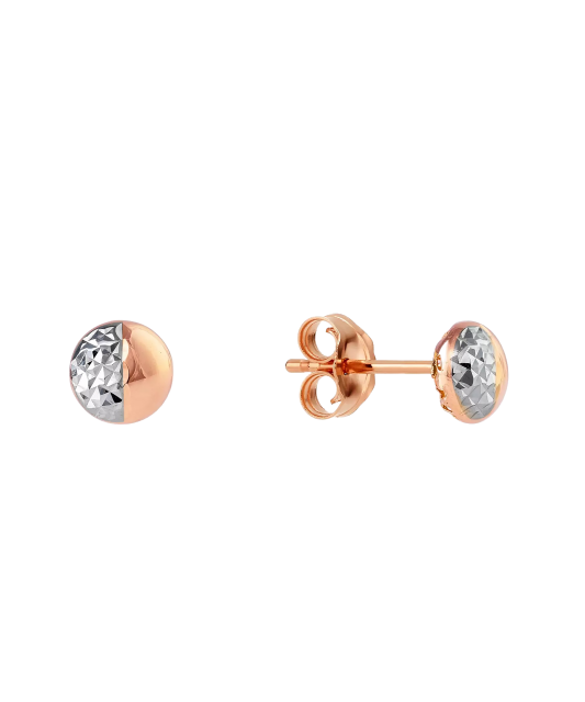 Gold earrings