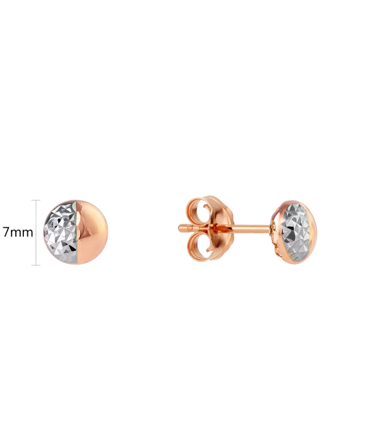 Gold earrings