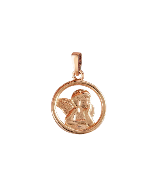 Gold pendant "Angel"