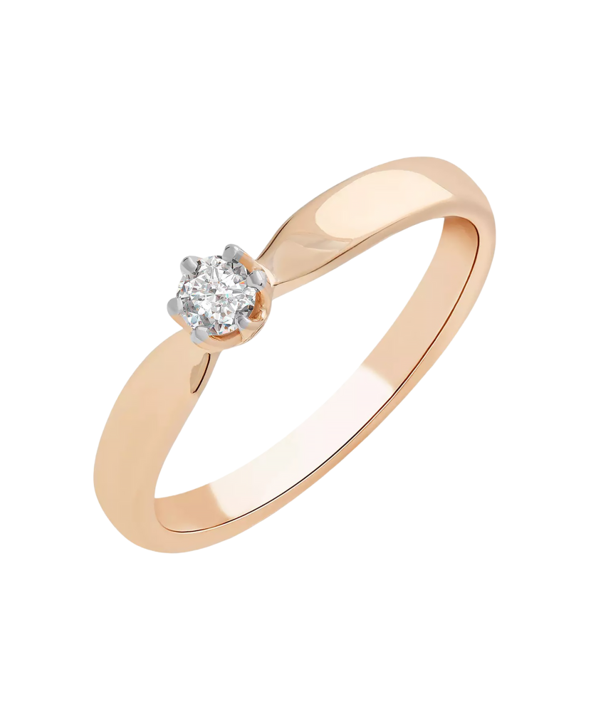 Kultasormus timantilla Kultasormus timantilla