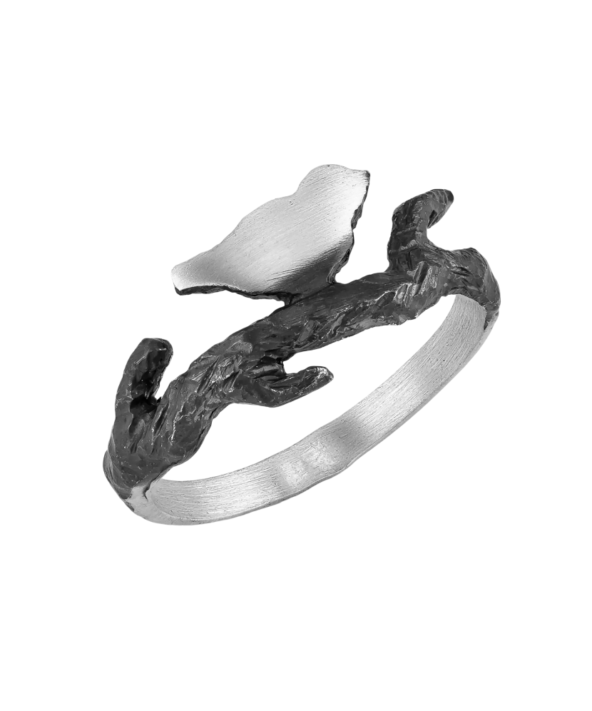 Sterling silver ring "Bird"