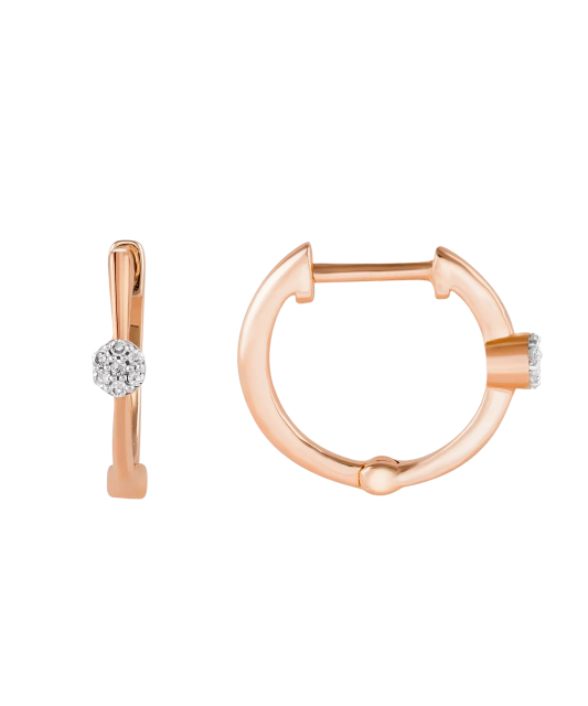 Серьги из золота с бриллиантами