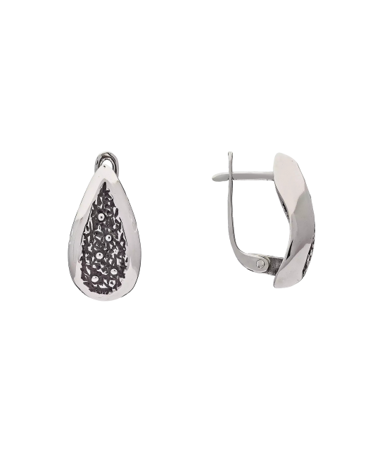 Серьги из серебра