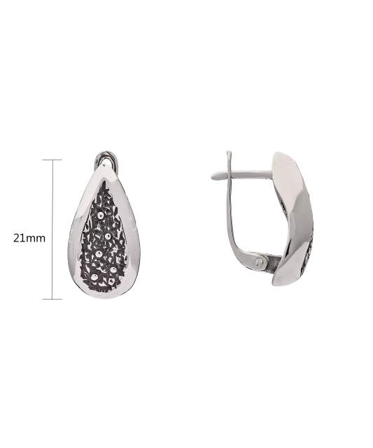 Серьги из серебра