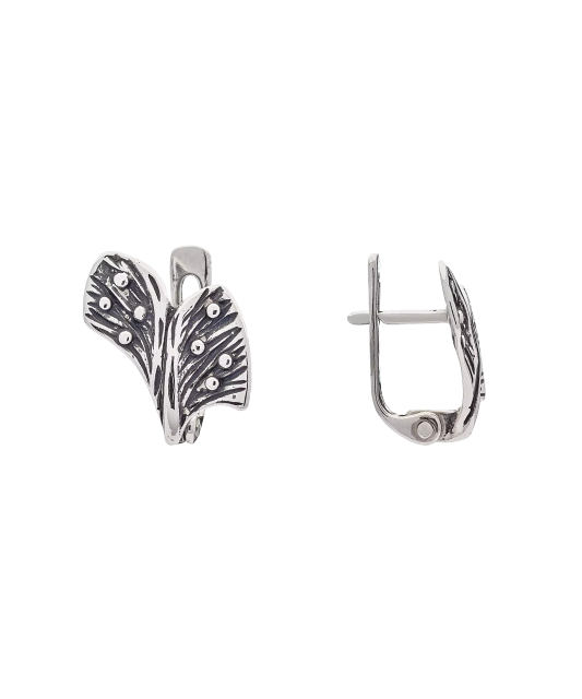 Серьги из серебра