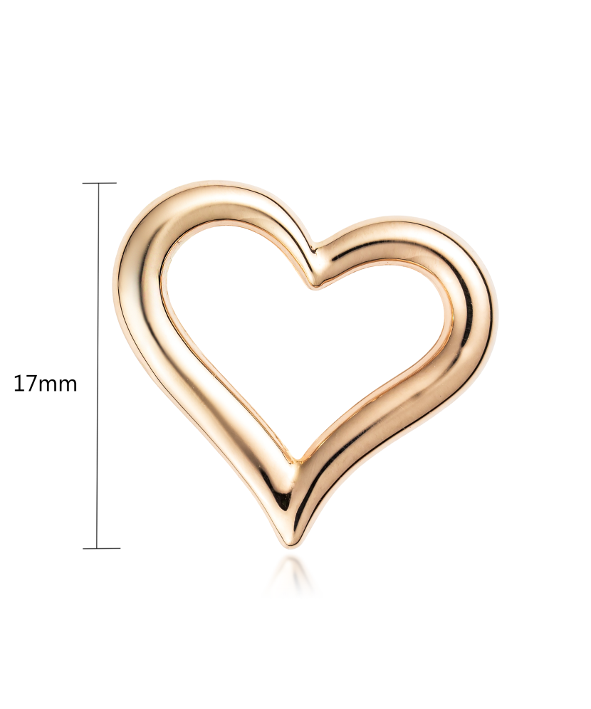 Gold pendant "heart"
