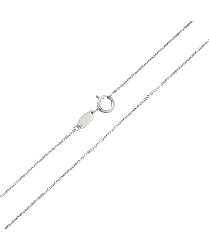 White gold chain "Anchor"