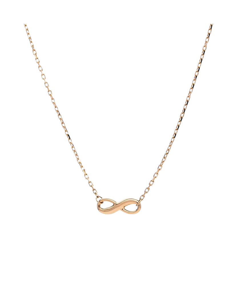 Gold chain "infinity"