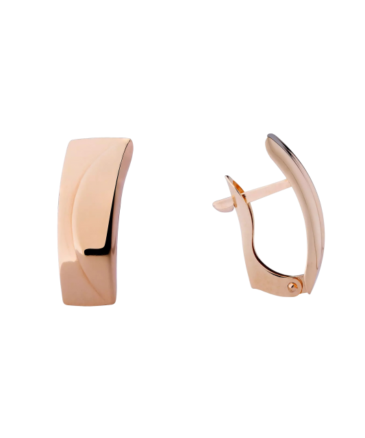 Gold earrings
