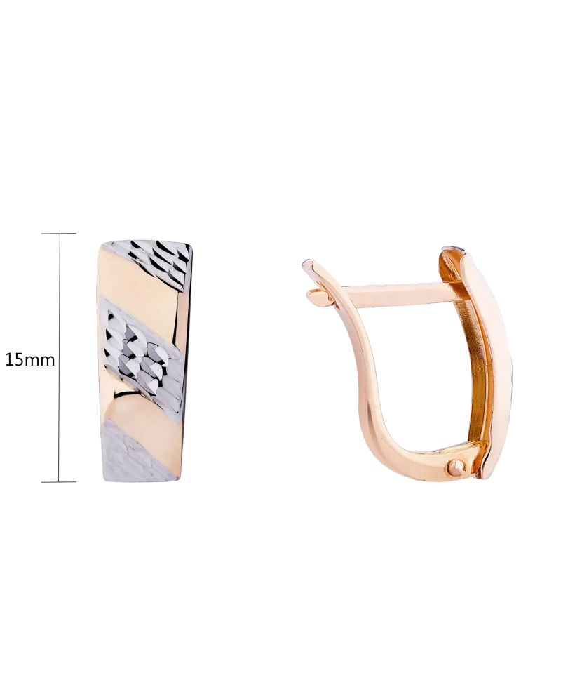 Gold earrings Gold earrings