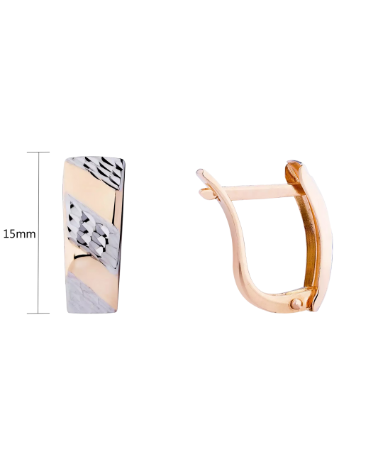 Золотые серьги