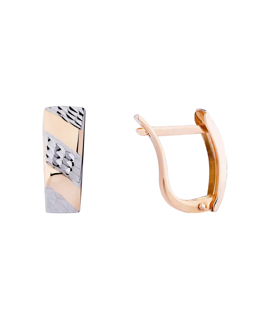 Gold earrings Gold earrings