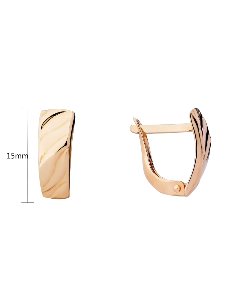 Золотые серьги