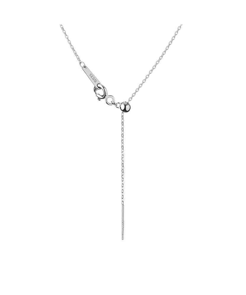 Sterling silver chain with pearl