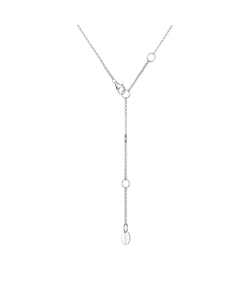 Sterling silver chain with pearl