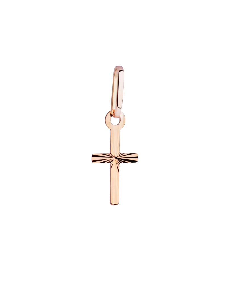 Gold pendant "cross"