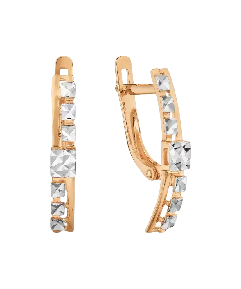 Gold earrings Gold earrings