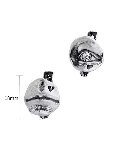 Серебряные серьги