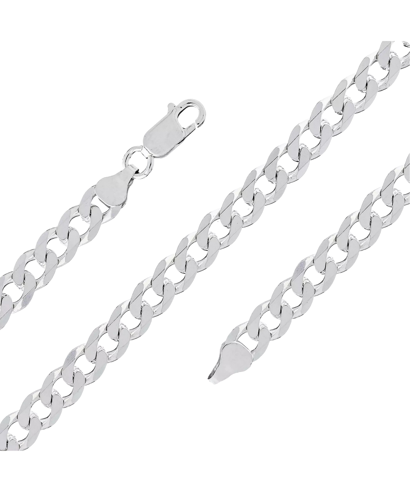 Серебряный браслет "Curb" Серебряный браслет "Curb"