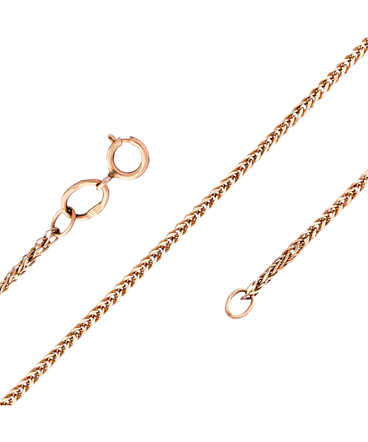 Золотая цепочка "Spiker" 1.7mm