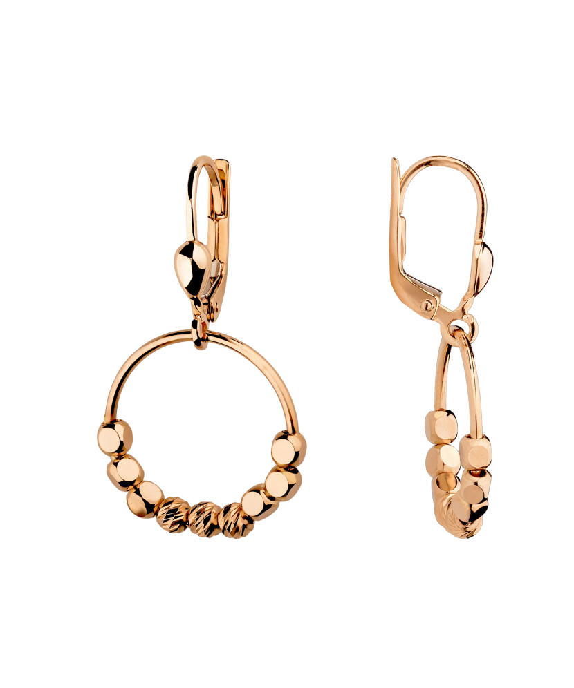 Золотые серьги