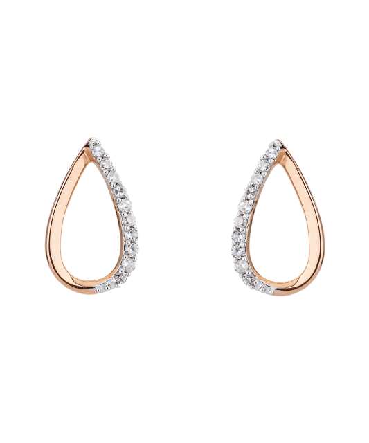 Серьги из золота с бриллиантами