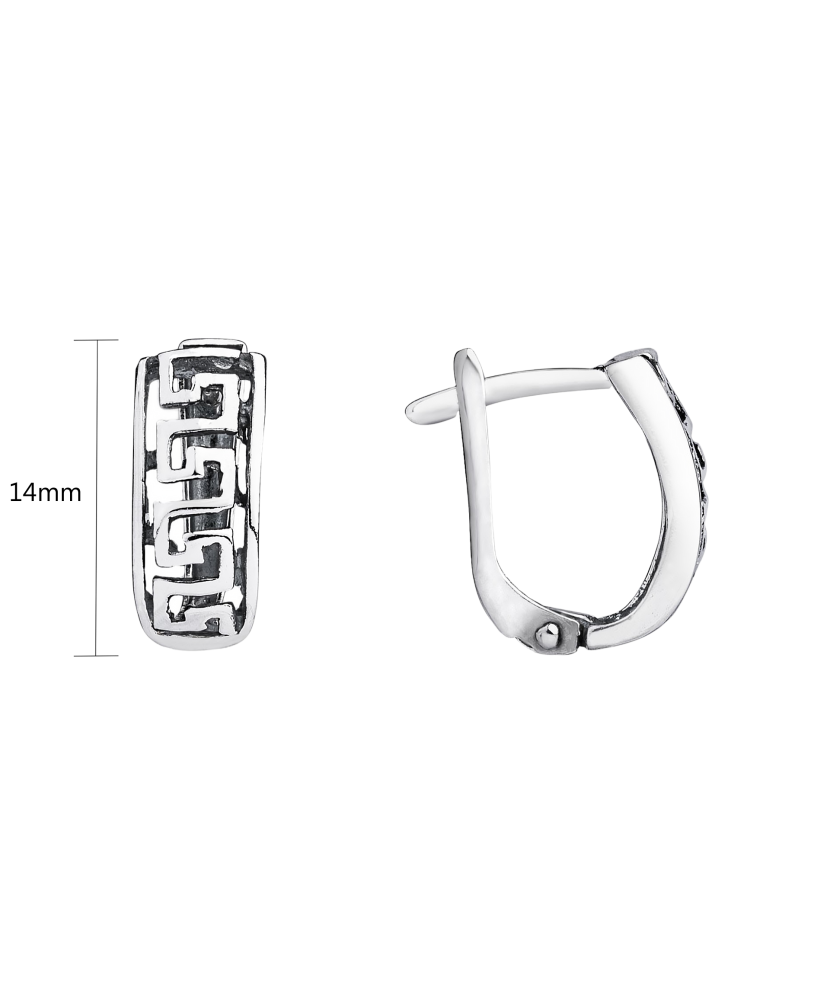 Серебряные серьги