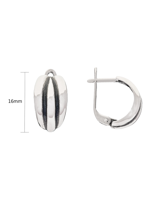 Серьги из серебра
