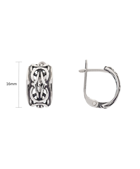 Серьги из серебра