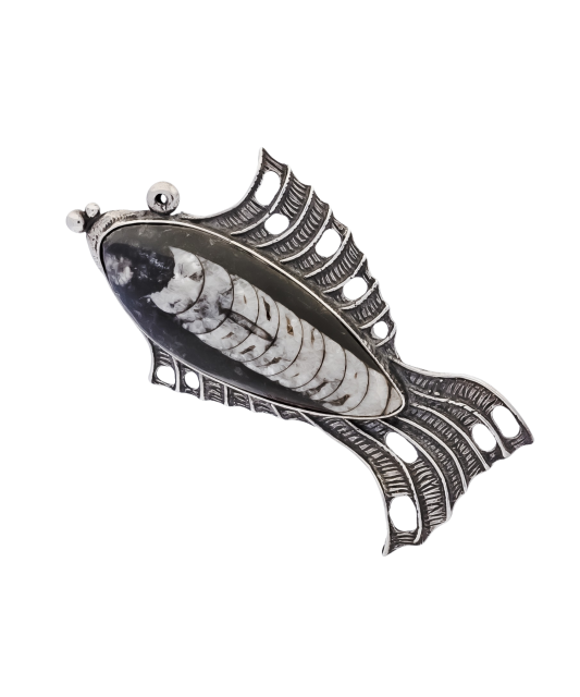 Sidabrinė sagė "Žuvelė"  - Goldinga