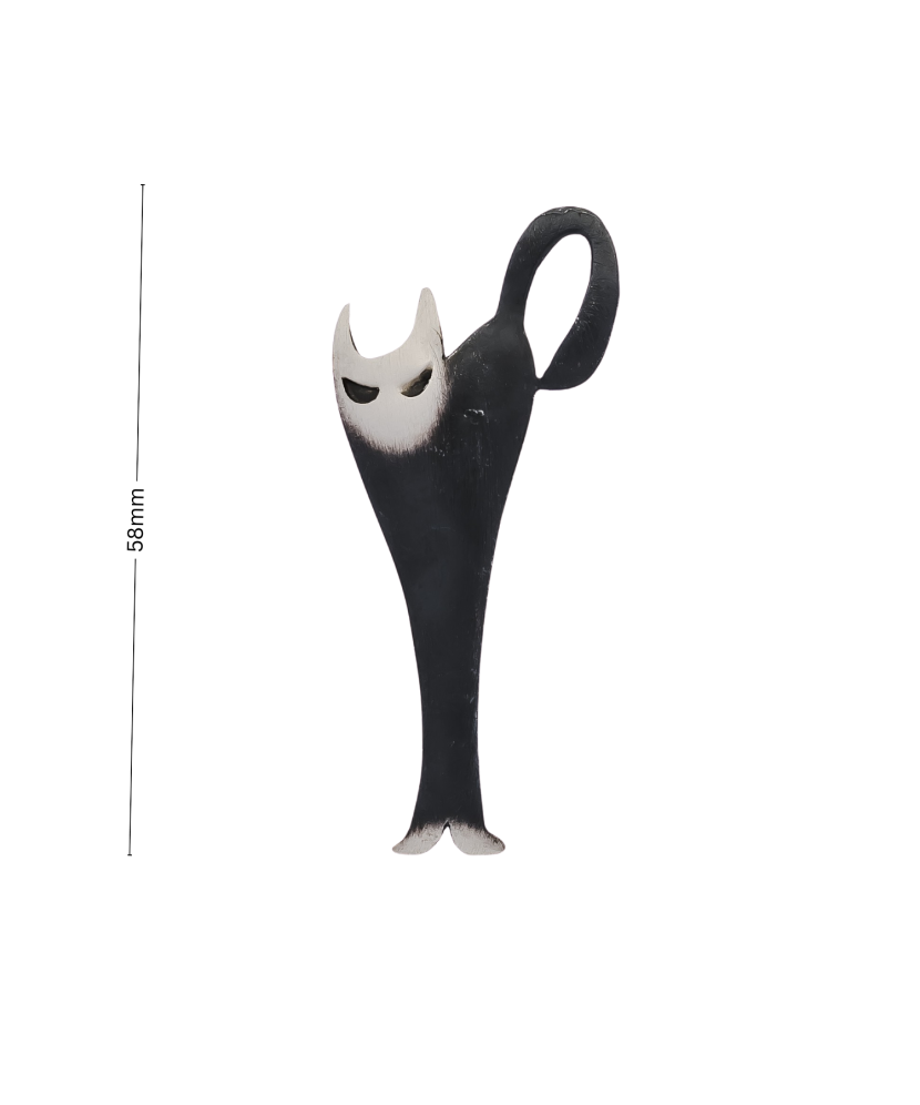 Sterling silver  brooch "cat"