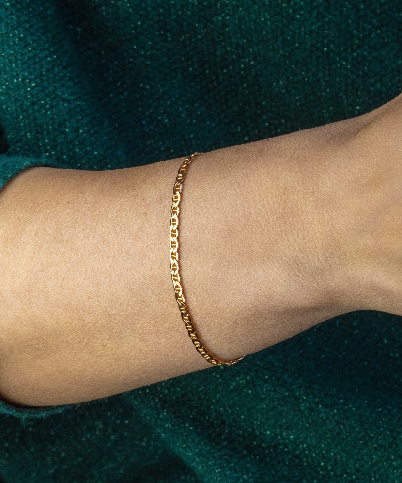 Gold bracelet "Marina" 4.2mm Gold bracelet "Marina" 4.2mm