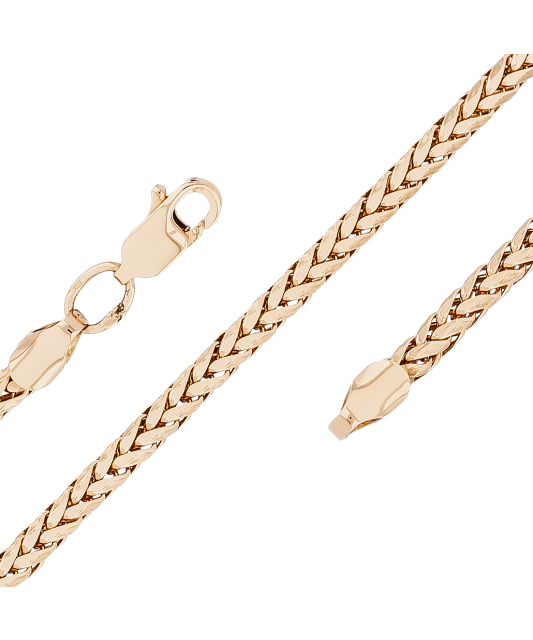 Gold chain "Spiker" 3.8mm