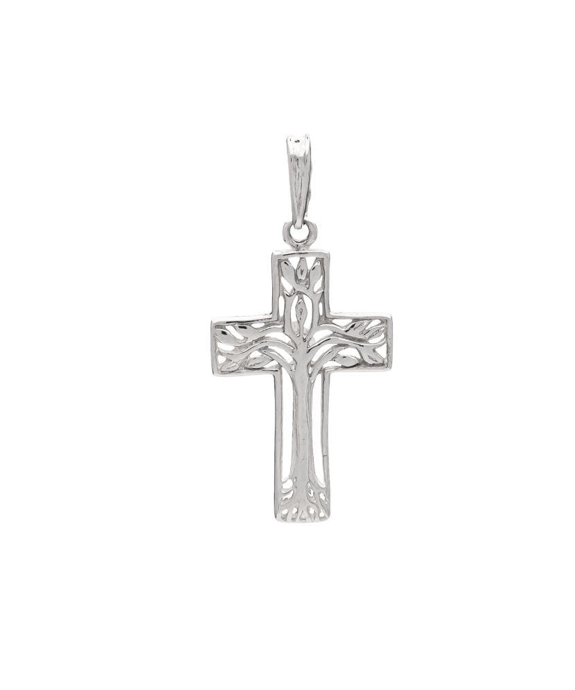 Sterling silver pendant "cross"