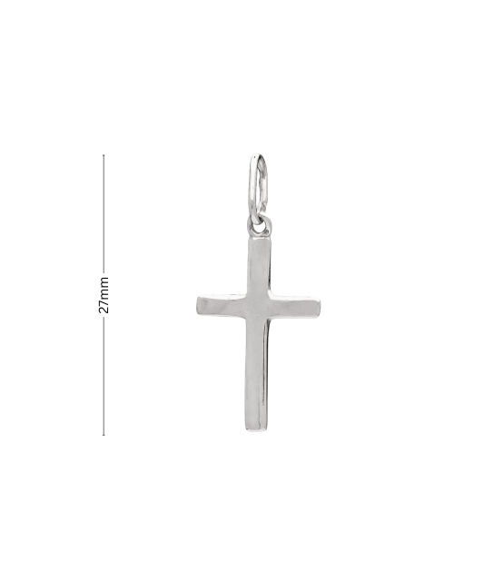 Sterling silver pendant "cross"