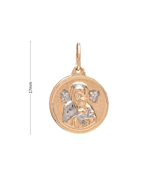Gold pendant "icon"