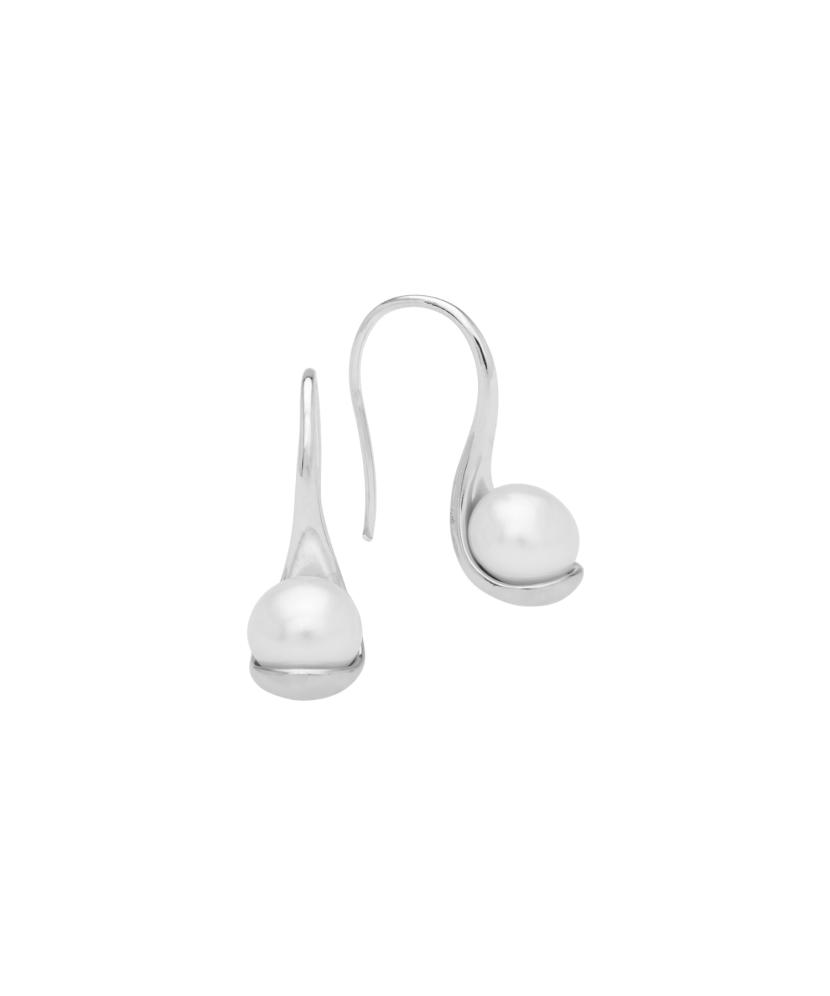 Серьги из серебра с жемчугом Серьги из серебра с жемчугом